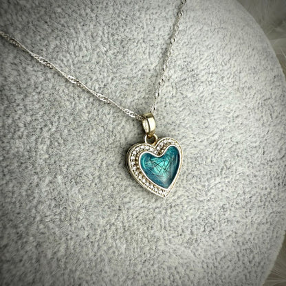 CZ My Heart Pendant
