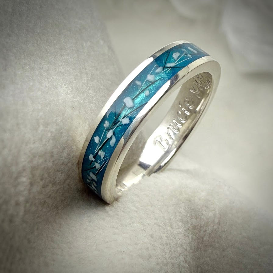 4mm Silver Band Ring