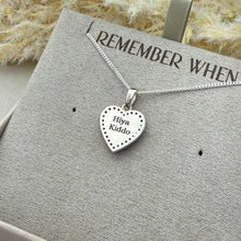 Sterling Silver CZ Heart Pendant