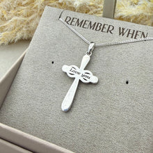 Sterling Silver Infinity Cross Pendant
