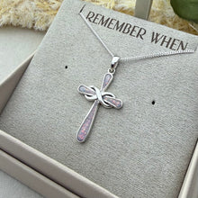 Sterling Silver Infinity Cross Pendant