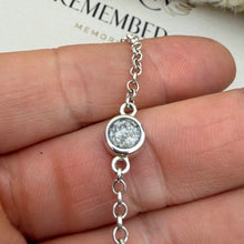 Sterling Silver Petite Round Adjustable Bracelet