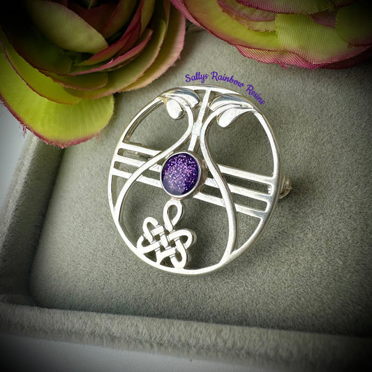 Flower .925 Silver Brooch