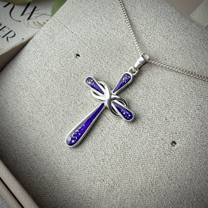Infinity Cross Pendant