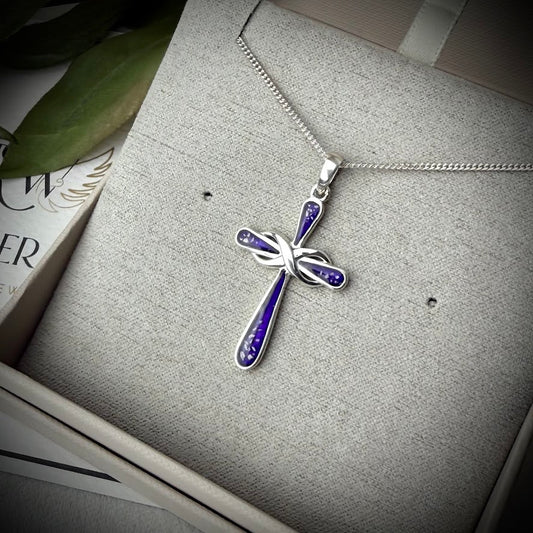 Infinity Cross Pendant