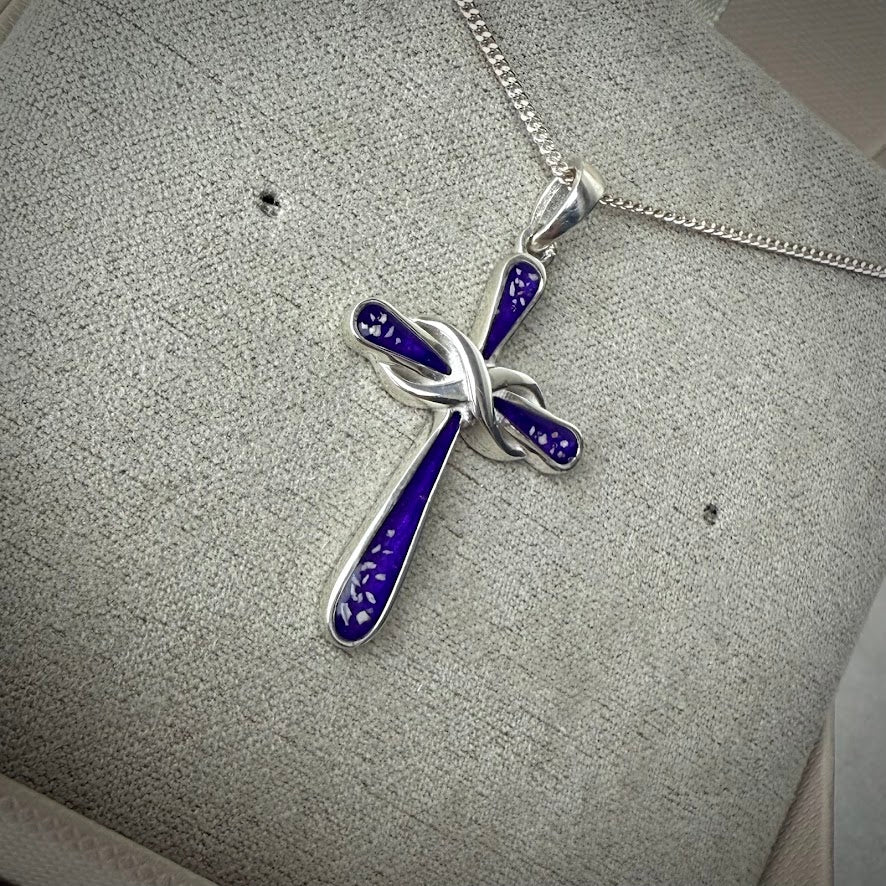 Infinity Cross Pendant