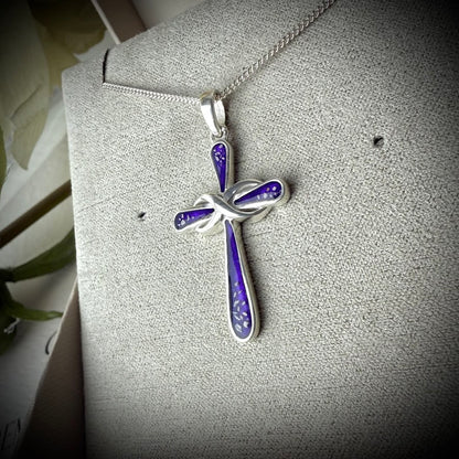 Infinity Cross Pendant