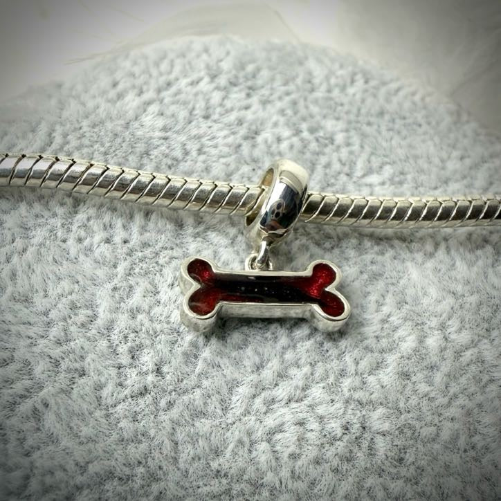 Dangle Bone Bracelet Charm