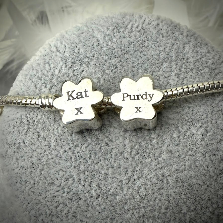 My Fur Baby Paw Bracelet Charm