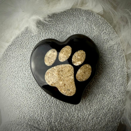 Wavy Heart Paperweight