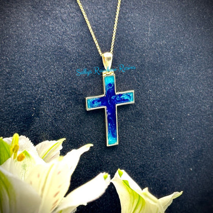 9ct Yellow Gold Cross Pendant