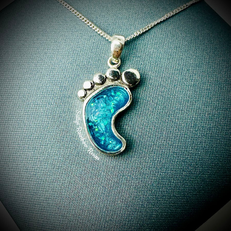 Baby Foot .925 Silver Pendant
