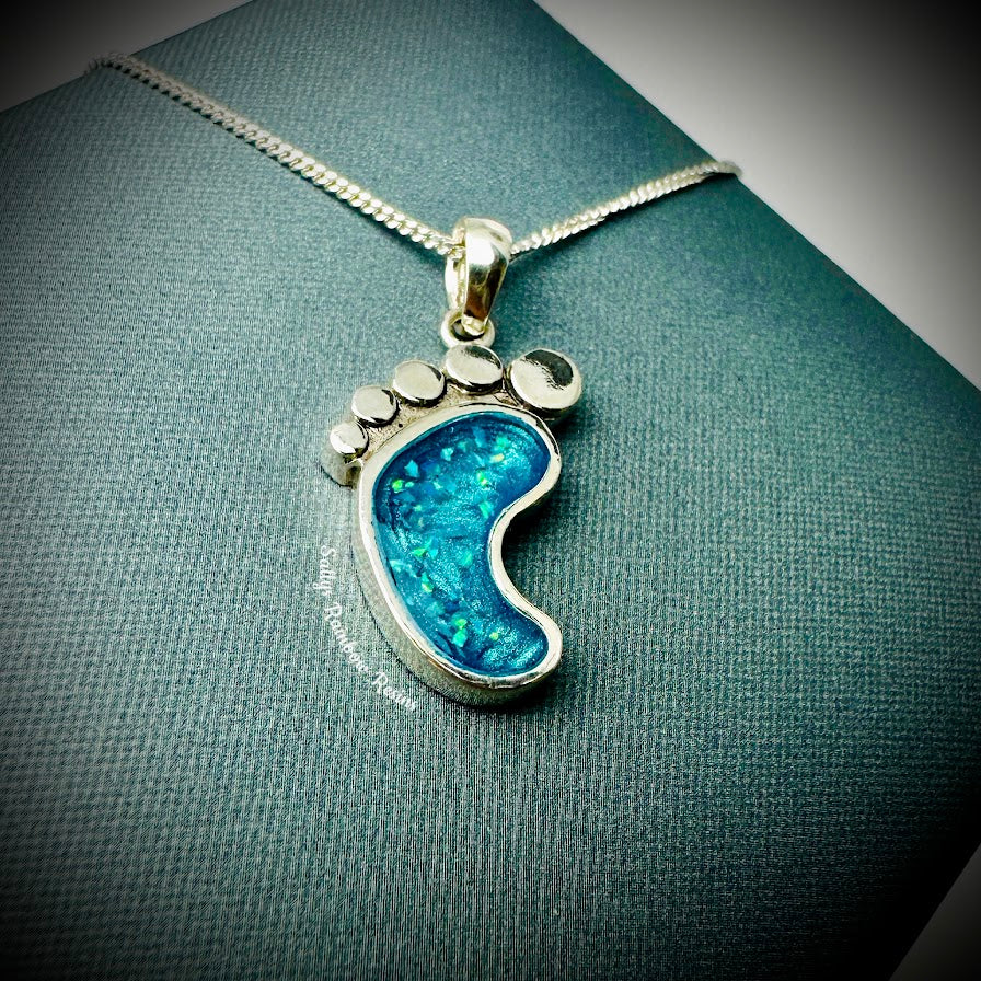 Baby Foot .925 Silver Pendant