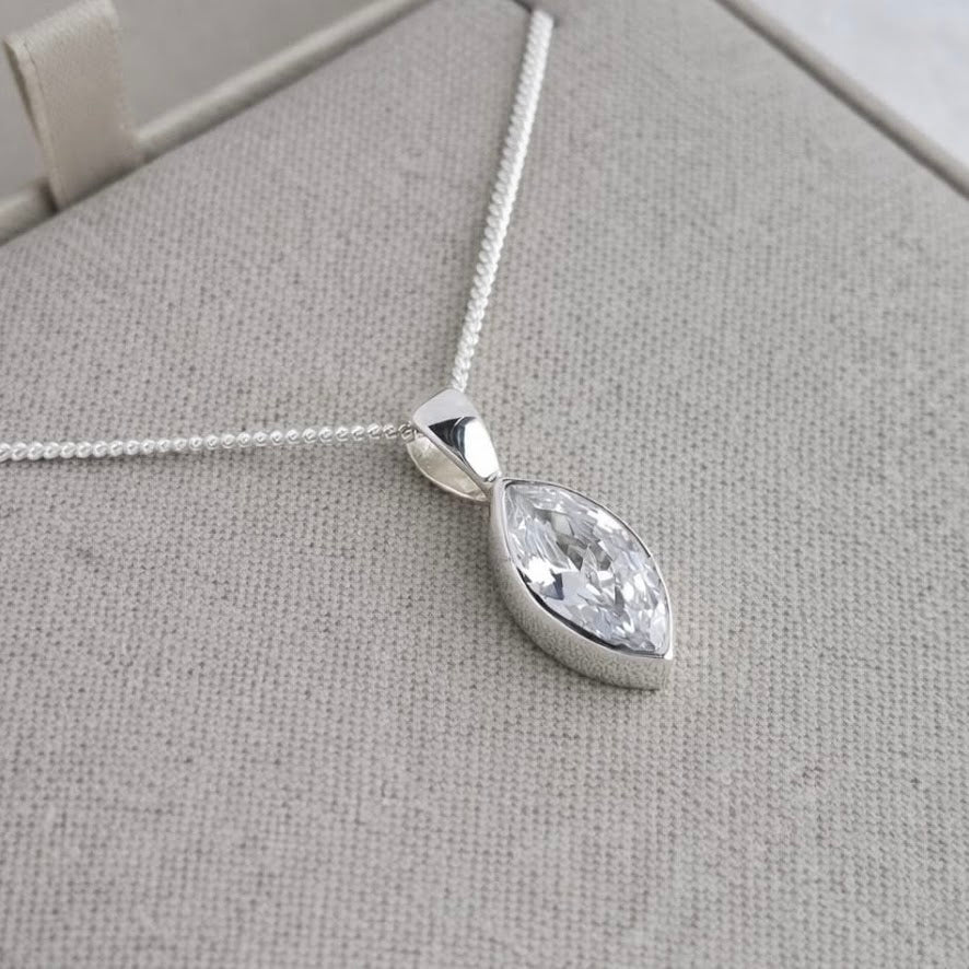 The Eternity Within Marquise Pendant