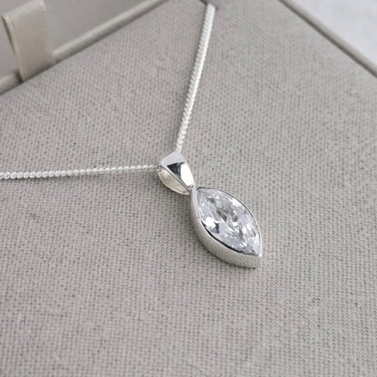 The Eternity Within Marquise Pendant