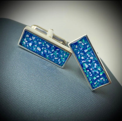 Rectangle.925 Silver Cufflinks