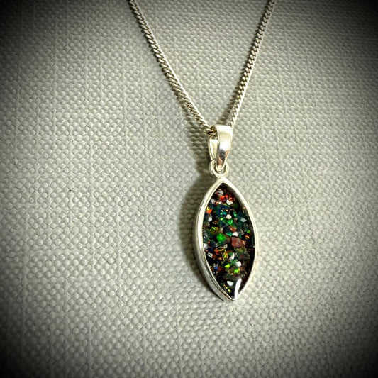 Simple Marquise Pendant