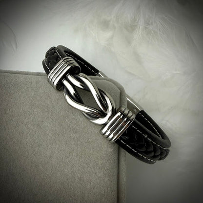 Braided Knot Self Fill Urn Bracelet