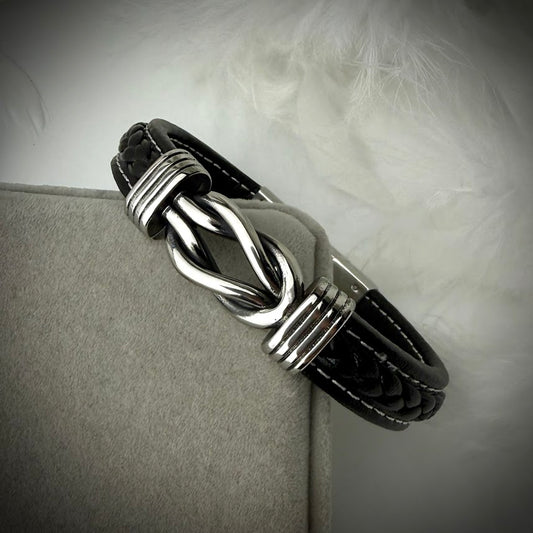 Braided Knot Self Fill Urn Bracelet