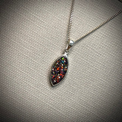 Simple Marquise Pendant