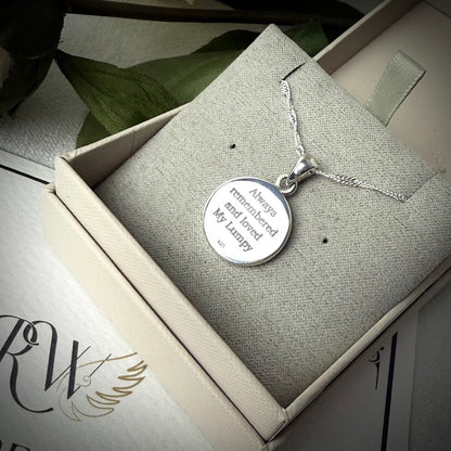 Simple Round Pendant