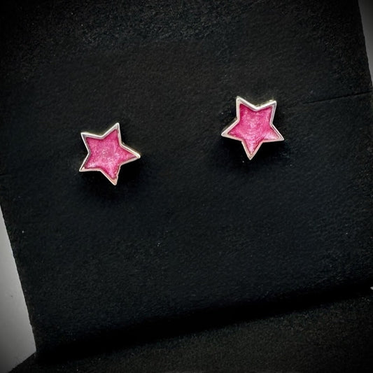 Star .925 Silver Stud Earrings