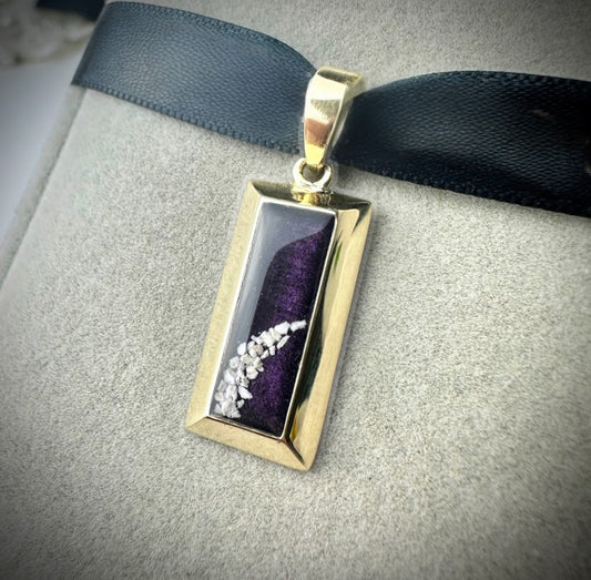 9ct Gold Bullion Bar Pendant