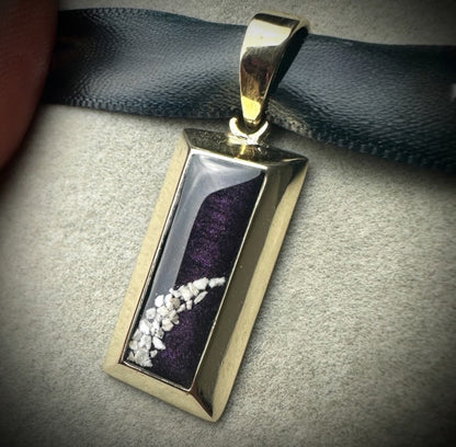 9ct Gold Bullion Bar Pendant