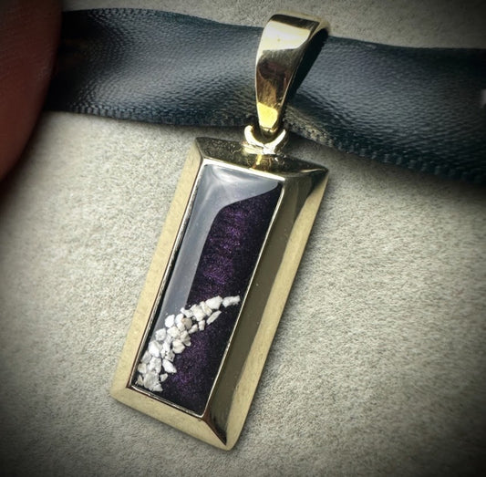 9ct Gold Bullion Bar Pendant
