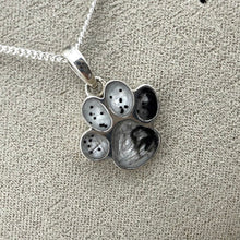 Sterling Silver Paw Pendant