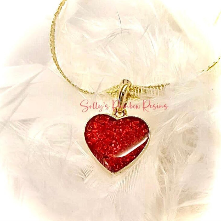 9ct Yellow Gold Heart Pendant