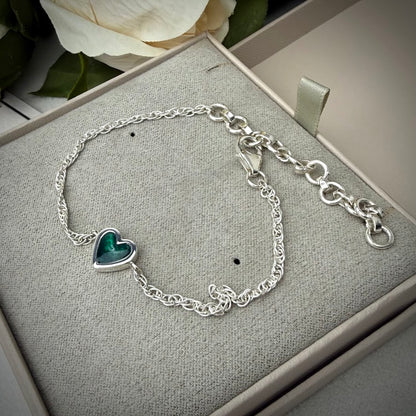 Mini Classic Heart twist adjustable Bracelet