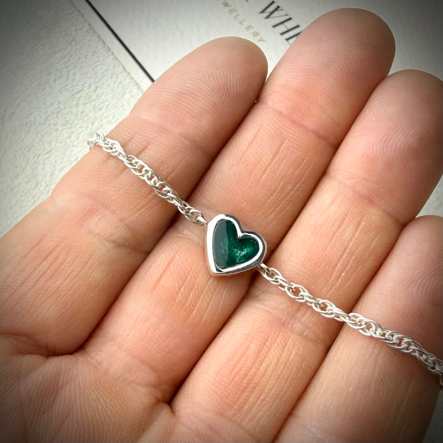 Mini Classic Heart twist adjustable Bracelet