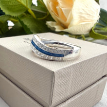 Sterling Silver Triple Wave Ring
