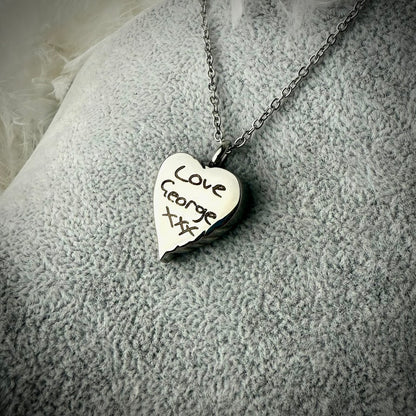Self Fill Angel Wing Urn Pendant