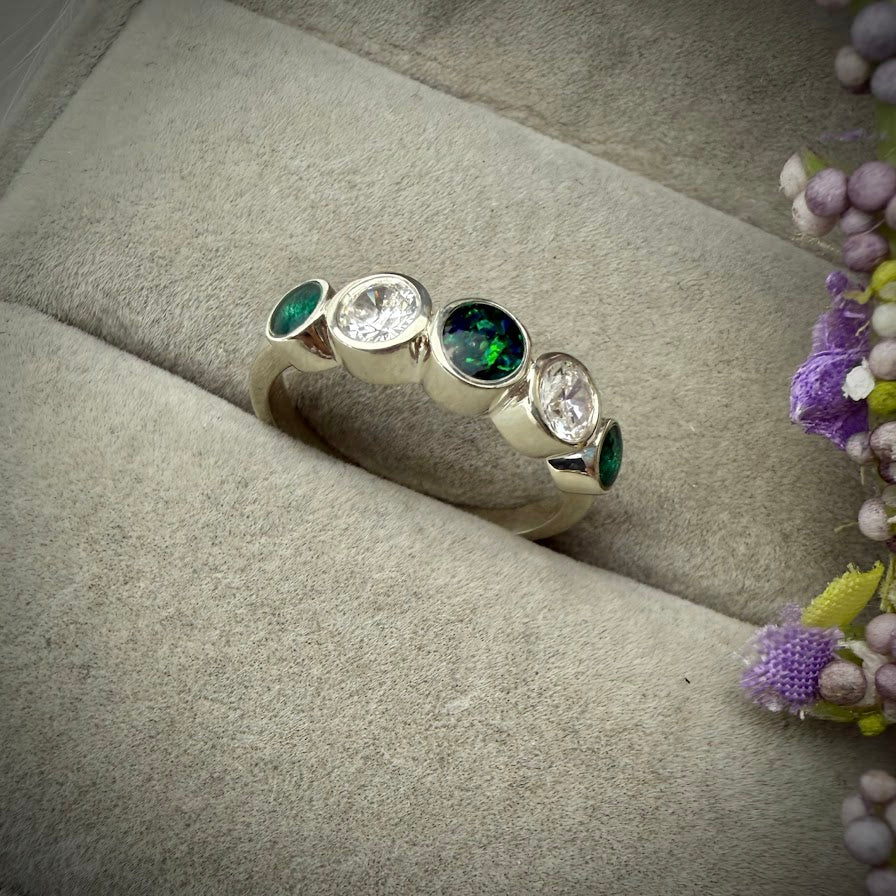The Eternal .925 Silver Ring - Size P Only