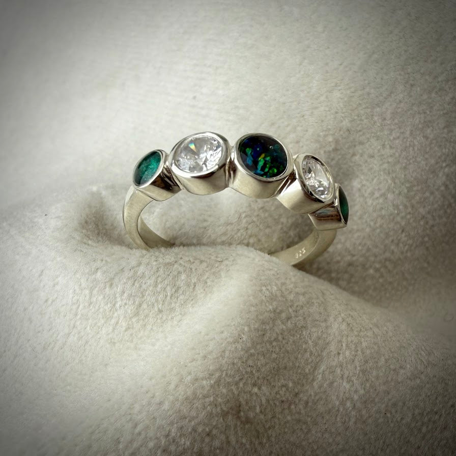 The Eternal .925 Silver Ring - Size P Only
