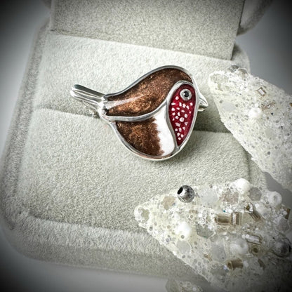 Robin Brooch