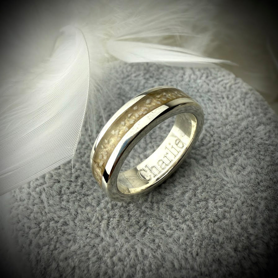 6mm Silver Band Ring