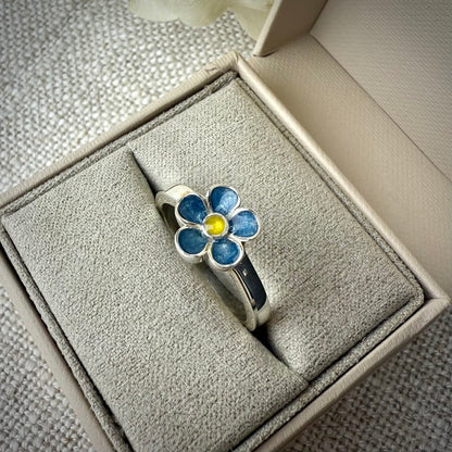 The Forget Me Not .925 Silver Ring