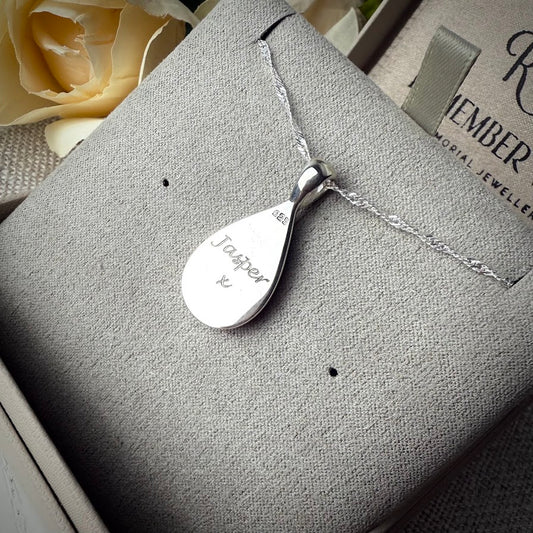 Solid Teardrop Pendant