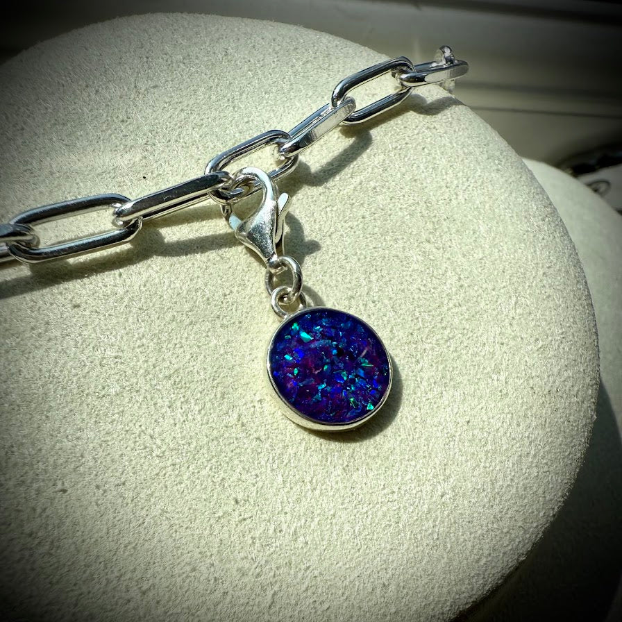 Clip On Round Bracelet Charm