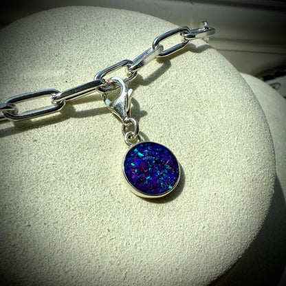 Clip On Round Bracelet Charm