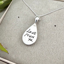 Sterling Silver Teardrop Pendant