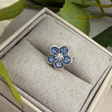 Sterling Silver Forget Me Not Bracelet Charm