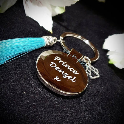 Engraved keyring