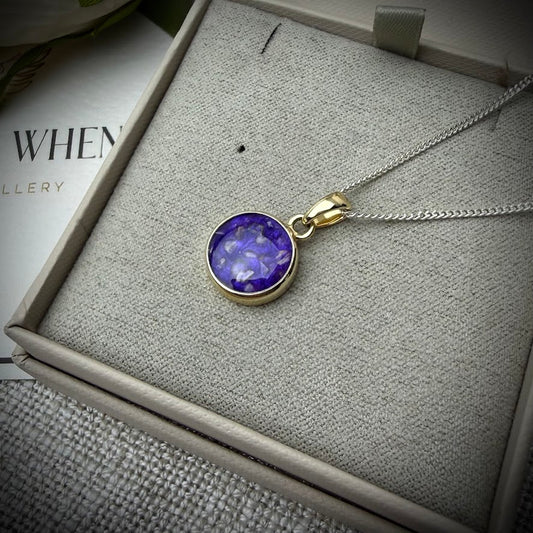 9ct Yellow Gold Round Pendant