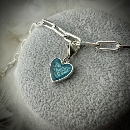 Clip On Heart Bracelet Charm