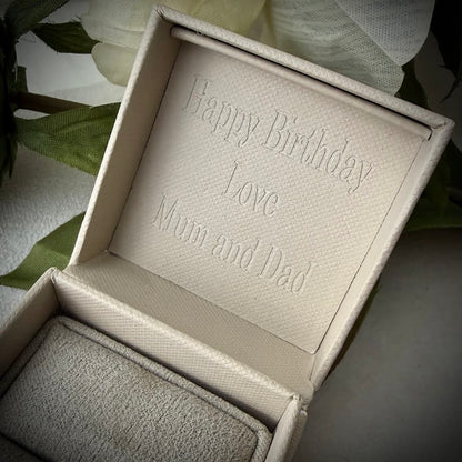 Personal Gift Box Lid Engraving