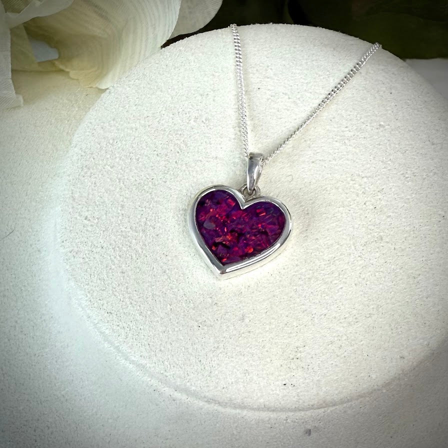 In My Heart Rim .925 Silver Pendant